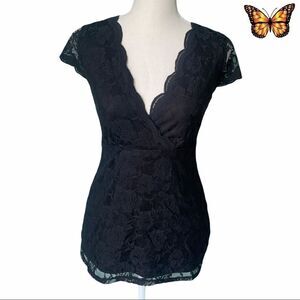Ricki’s Lace Overlay Top Size Extra Small